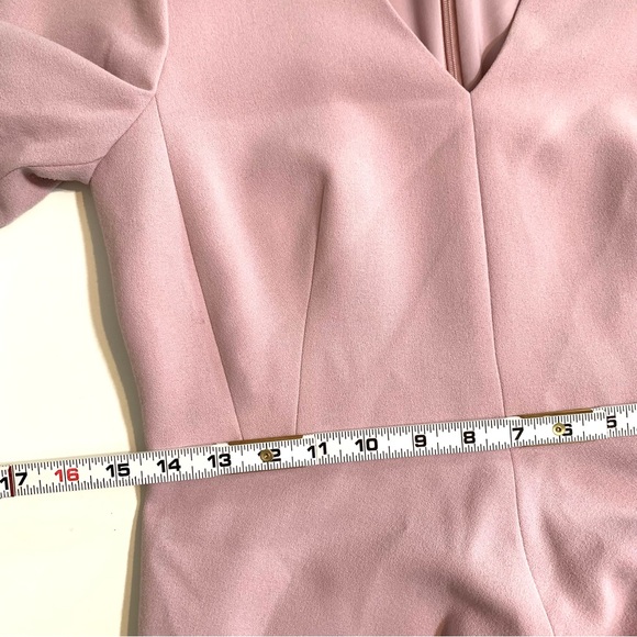 L.K.Bennett Rosala Dress in Lavender Size 6 Fit and Flare Midi Dress Minimalist - Picture 7 of 13